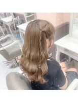 アリエス 渋谷駅西口店(Aries)&nbsp;ねじねじハーフツイン