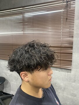 ミオ(Mio) 滋賀/南草津/メンズ美容室/波巻きツイストスパイラルパーマ