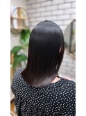 潤艶ストレート（艶髪縮毛矯正/髪質改善/TOKIOトリートメント)