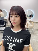 サンド 鹿児島中央(sand) @sei___sandレイヤーカット/韓国/ボブ/鹿児島中央駅