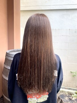 ココカラヘアー ニコ(cococara hair nico) レイヤー/アッシュ/髪質改善/オリーブ/透明感