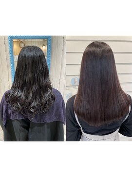 ノアエクレ 銀座(noah ecle) 絹艶ストレート