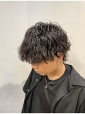 メンズカット/スーツ/ビジネス/学割U24/清潔感/メンズパーマ