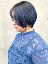 モリオ(morio)&nbsp;＊愛されかわいいグラデーションボブアンブレラカラー30代40代2