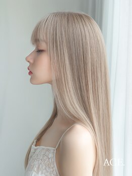 エース(ACE.)の写真/ダメージを最小限に抑えるケア剤や傷んだ髪を修復する厳選されたシステムトリートメントで安全に♪