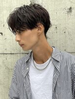 バイフィフス 原宿/表参道(by fifth)&nbsp;センターパート無造作ニュアンスパーマフェザーパーマ