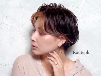 ルートプラス(RoutePlus)の写真/優しい薬剤を使用しているので、髪をいたわりながら艶のある理想の髪色に♪グレイカラーもお洒落染めもOK◎