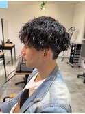 スパイラルパーマ