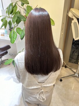 ロンドルピナス 小倉(Lond Lupinus) ブルーブラック/ワイドバング/美髪のススメ/外ハネボブ/北九州