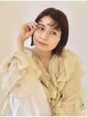 saraju  くせ毛風外はねボブ　カジュアル
