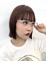 ガーデントウキョウ(GARDEN Tokyo)&nbsp;艶カラー/マロンブラウン/外はねボブ