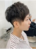短め前髪◎刈り上げマッシュショート◎刈り上げショート◎本厚木