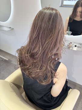ウメ 熊取店(ume) ハイライトにレイヤーカット
