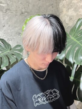 メンズペレ 渋谷(MEN'S PELE) MEN’S HAIR/ブルーブラック/フェザーパーマ/渋谷