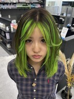 いろあそび 八王子&nbsp;【アンブレラカラー】グリーン×ブラウン