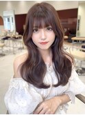韓国ヘア/レイヤーカット/髪質改善/顔まわり/前髪/くびれヘア
