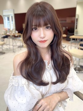 ノエラ(NOELA) 韓国ヘア/レイヤーカット/髪質改善/顔まわり/前髪/くびれヘア
