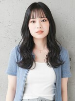 ニューヨークニューヨーク なんば道頓堀店(NYNY)&nbsp;韓国ヘア　ブルーブラック　艶カラー