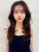 アッシュ 中野店(Ash) レイヤー/ネビージュ/韓国ヘア/イメチェン/縮毛矯正/中野/たまま