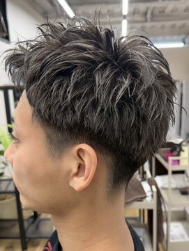 ナム 錦糸町(NAM) MEN'S HAIR/ブルーブラック/フェザーパーマ/錦糸町