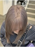 リタッチブリーチ/ミルクティーベージュ/グレージュ/ブリーチ
