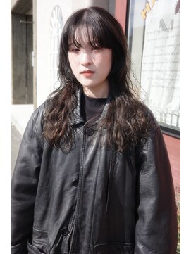 チャプター 問屋町(chapter) 髪質改善顔まわりレイヤーカット透明感ケアカラー韓国ヘア