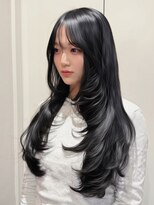 ニューヨークニューヨーク 梅田茶屋町店(NYNY)&nbsp;グレージュ　ブリーチなし　韓国　レイヤーカット　ワンカール