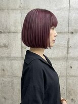 リトマス 二子玉川(litmus)&nbsp;二子玉川/脱白髪染め/白髪ぼかし/艶ボブ/50代/艶髪
