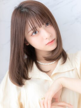 ローマ ギンザ(ROMA Ginza) 髪質改善*縮毛矯正*ミディアムレイヤーボブ*顔まわりカット