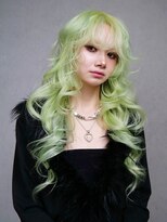 アルバム 新宿(ALBUM SHINJUKU) ロング顔周りレイヤーおくれ毛前髪カット美髪_F20643