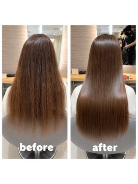アース 渋谷店(HAIR&MAKE EARTH) 美髪ストレート