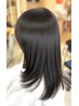 【梅雨対策人気No.1】自然な縮毛矯正＋カット＋水ＴＲ￥18,900→￥15,900