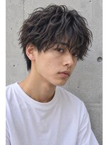 ORI. men’s hair by ENURE【オリ メンズヘア バイ エヌア】&nbsp;シャドウパーマ　襟足あり　マッシュ