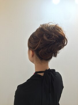 ヘアアンドメイクジップ恵比寿 (Hair＆Make ZIP) パーティーアップスタイル　ヘアセット