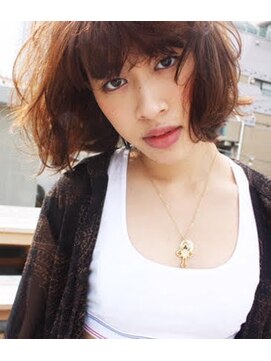 ボタニウム バイ アールサロン(BOTANIUM by RrSALON) 【BOTANIUM by Rr SALON】外国人風くせ毛風BOB