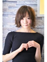 【noah parfair銀座】ふわくしゅヌーディーショートボブ