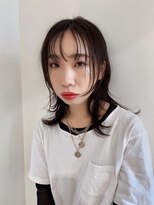 ボアソルテ(Boa Sorte)&nbsp;シースルーバングミディアムウルフ