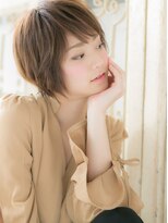 モッズ ヘア 福岡姪浜店(mod's hair)&nbsp;*mod's姪浜*…斜めバング☆ふんわりセンシュアルショートc