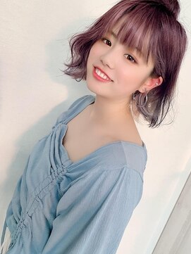 ブローチェ ココア(Broche cocoa) 愛されピンクボブ