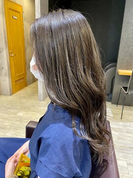 モードケイズ 西宮(MODE K's) 西宮/アッシュカラー/髪質改善/大人かわいい/ロング/グレージュ