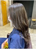西宮/アッシュカラー/髪質改善/大人かわいい/ロング/グレージュ