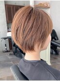 30代40代50代◎大人ナチュラルレイヤーショートボブ 表参道