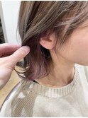 外ハネミディアム×インナーモーヴ