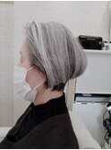 前下がりグラデーションボブ