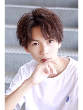 リップス 原宿(LIPPS) 【センターパート】×【ツイストスパイラル】