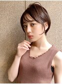 美シルエット×絶壁解消×上質大人ショートボブ【村上穂高】