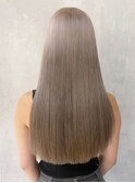 ホワイトベージュ_チェリーブラウンフェミニンロング_ba416572