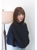 ミディアムウルフベージュスタイル