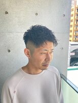 メンズサロン ウエストサイドカットクラブ(Men's West Side Cut Club)&nbsp;2ブロック×ツイストピンパーマ