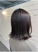 「外ハネレイヤーボブ」　鹿毛